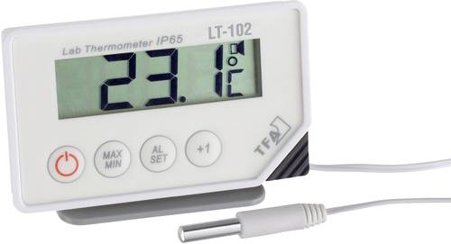 TFA Dostmann LT-102 Kabelgebundenes Thermometer Weiß von TFA Dostmann