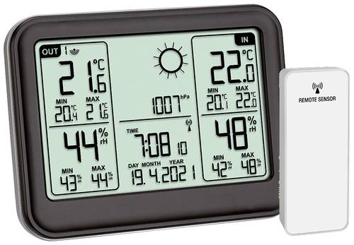 TFA Dostmann MEMO 35.1141.01 Funk-Wetterstation Vorhersage für 12 bis 24 Stunden Anzahl Sensoren ma TFA Dostmann MEMO 35.1141.01 Funk-Wetterstation Vorhersage für 12 bis 24 Stunden Anzahl Sensoren ma von TFA Dostmann