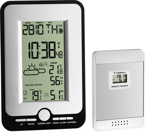 TFA Dostmann MULTY 35.1134.10 Funk-Wetterstation Anzahl Sensoren max. 3 von TFA Dostmann