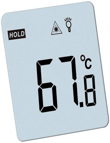 TFA Dostmann RAY LIGHT Infrarot-Thermometer Optik 12:1 -50 - 400°C Berührungslose IR-Messung von TFA Dostmann