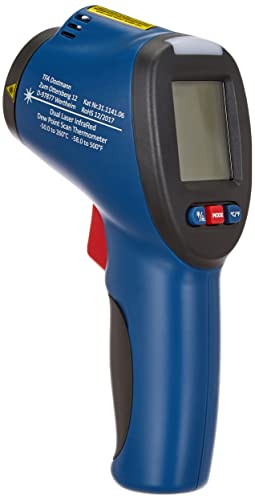 TFA Dostmann SCHIMMEL DETEKTOR Infrarot-Thermometer mit Taupunktermittlungund Doppellaser, Blau, L110 x B72 x H240 mm TFA Dostmann SCHIMMEL DETEKTOR Infrarot-Thermometer mit Taupunktermittlungund Doppellaser, Blau, L110 x B72 x H240 mm von TFA Dostmann