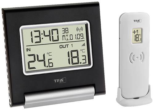 TFA Dostmann SPOT Funk-Thermometer digital Schwarz TFA Dostmann SPOT Funk-Thermometer digital Schwarz von TFA Dostmann