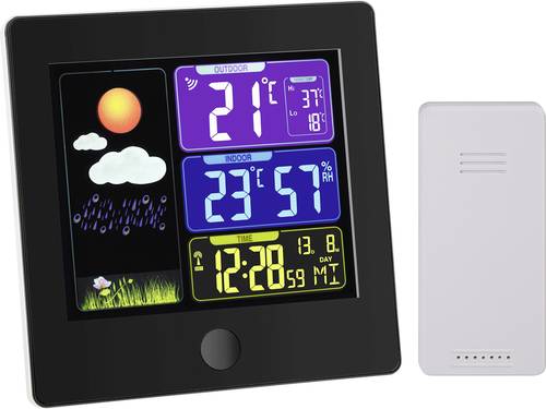 TFA Dostmann SUN 35.1133.01 Funk-Wetterstation Vorhersage für 12 bis 24 Stunden Anzahl Sensoren max von TFA Dostmann