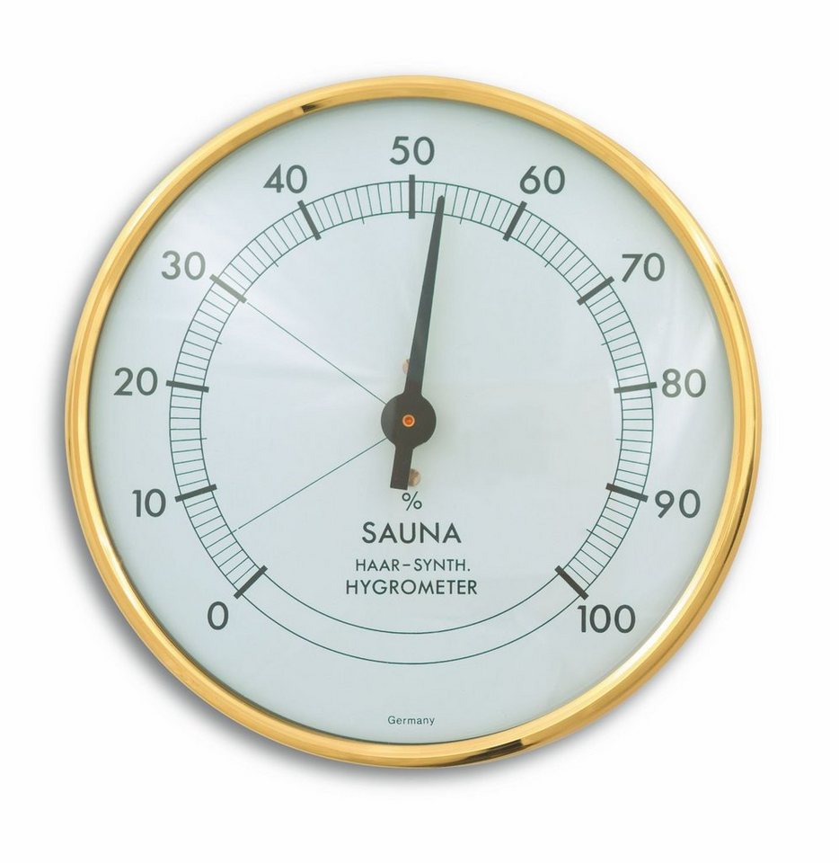 TFA Dostmann Sauna-Hygrometer, Ø 102mm Wetterstation von TFA Dostmann