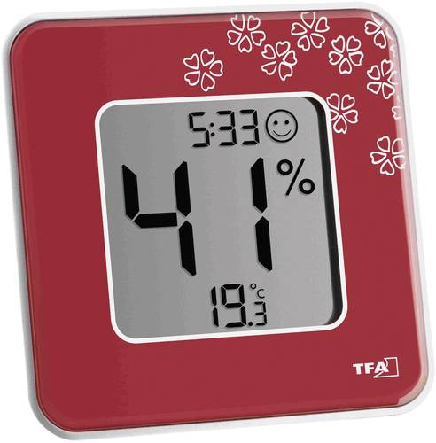 TFA Dostmann Style Thermo-/Hygrometer Rot TFA Dostmann Style Thermo-/Hygrometer Rot von TFA Dostmann