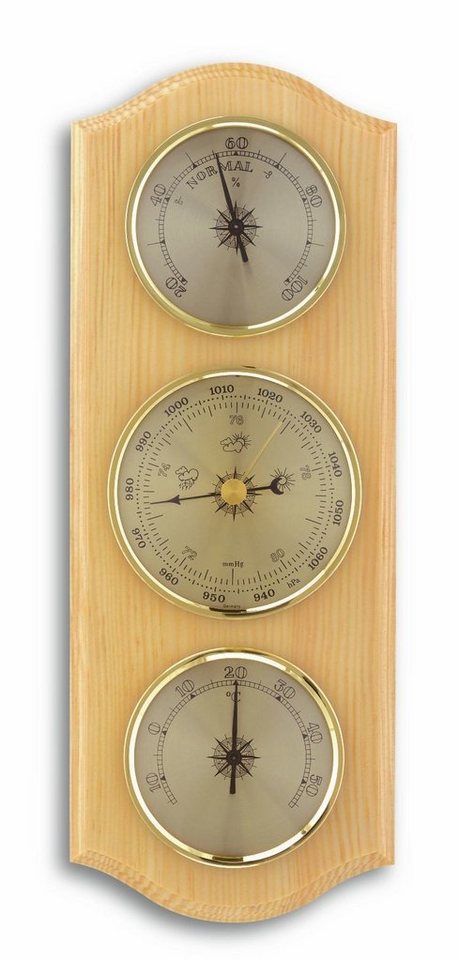 TFA Dostmann TFA 20.1000 Analog aus Massivholz mit Thermometer Hygrometer Barometer Wetterstation TFA Dostmann TFA 20.1000 Analog aus Massivholz mit Thermometer Hygrometer Barometer Wetterstation von TFA Dostmann
