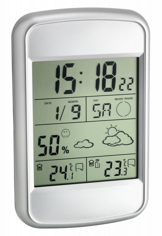 TFA Dostmann TFA 35.1123 digitale Funk-Wetterstation LOOK Funkwetterstation von TFA Dostmann