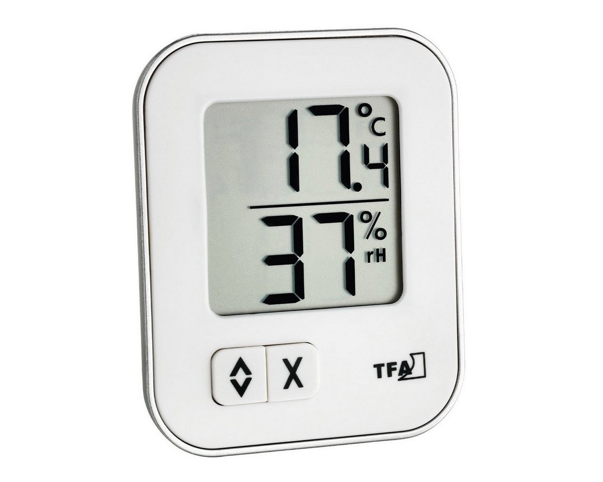TFA Dostmann TFA Digitales Thermo-Hygrometer Moxx, weiß Wetterstation TFA Dostmann TFA Digitales Thermo-Hygrometer Moxx, weiß Wetterstation von TFA Dostmann