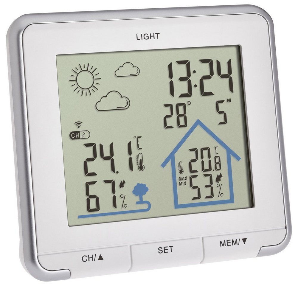 TFA Dostmann TFA Dostmann LIFE 35.1153.02 Funk-Wetterstation Vorhersage für 12 bis Wetterstation TFA Dostmann TFA Dostmann LIFE 35.1153.02 Funk-Wetterstation Vorhersage für 12 bis Wetterstation von TFA Dostmann