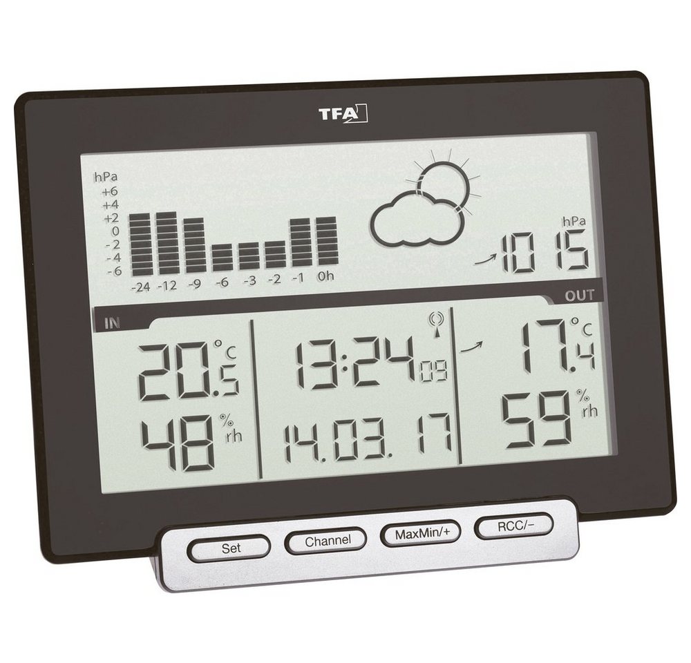TFA Dostmann TFA Dostmann Meteo Sens 35.1139.01 Funk-Wetterstation Vorhersage für 1 Wetterstation TFA Dostmann TFA Dostmann Meteo Sens 35.1139.01 Funk-Wetterstation Vorhersage für 1 Wetterstation von TFA Dostmann