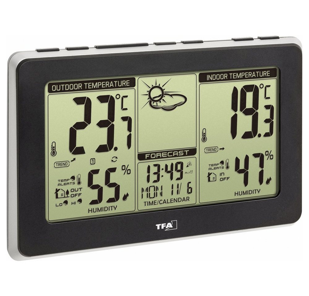 TFA Dostmann TFA Dostmann Mondo 35.1151.01 Funk-Wetterstation Vorhersage für 1 Tag Wetterstation TFA Dostmann TFA Dostmann Mondo 35.1151.01 Funk-Wetterstation Vorhersage für 1 Tag Wetterstation von TFA Dostmann