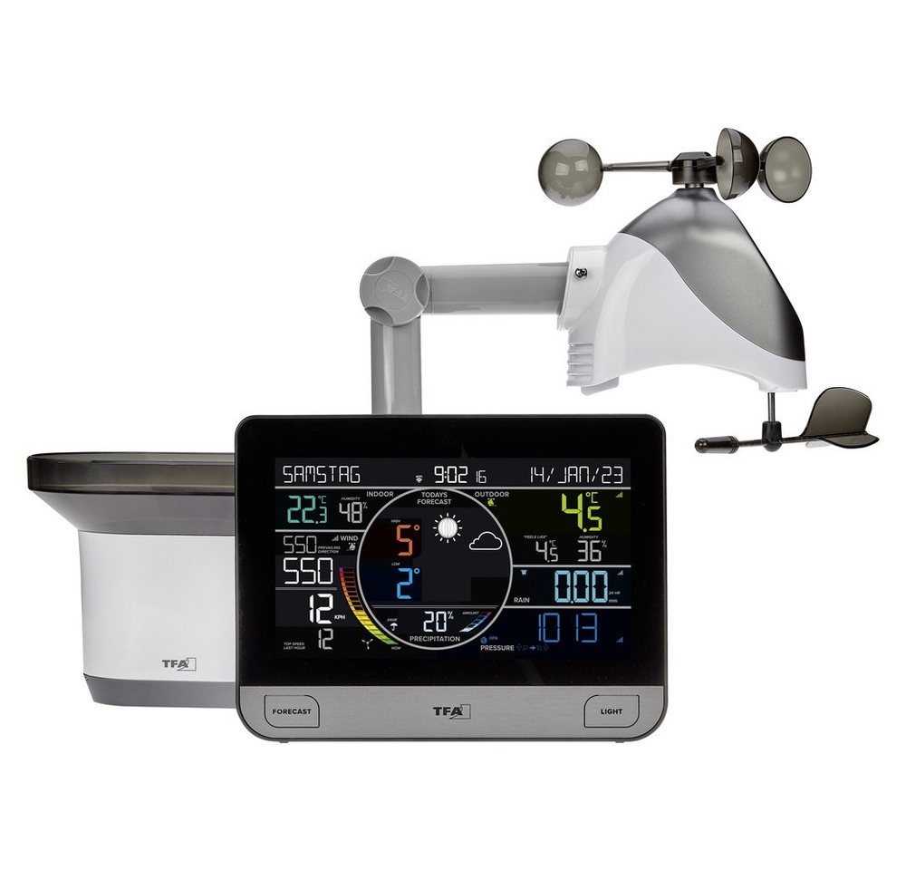 TFA Dostmann TFA Dostmann WLAN View Pro 35.8003.01 WLAN-Wetterstation Vorhersage fü Wetterstation TFA Dostmann TFA Dostmann WLAN View Pro 35.8003.01 WLAN-Wetterstation Vorhersage fü Wetterstation von TFA Dostmann