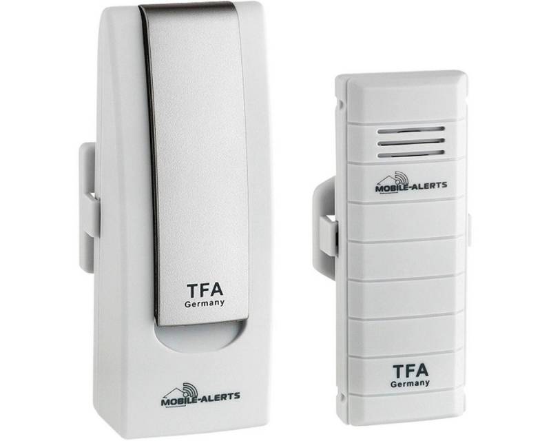TFA Dostmann WeatherHub Temperaturmonitor Starter Set 1 mit Wetterstation von TFA Dostmann
