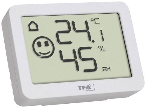 TFA Dostmann Thermo-/Hygrometer Weiß von TFA Dostmann