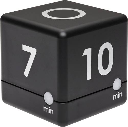 TFA Dostmann Timer Cube Timer Schwarz digital von TFA Dostmann