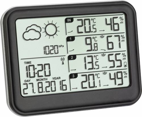 TFA Dostmann View 35.1142.01 Funk-Wetterstation Anzahl Sensoren max. 3 von TFA Dostmann