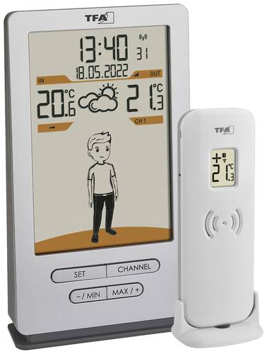 TFA Dostmann Weather Jack 35.1166.54 Funk-Wetterstation Vorhersage für 12 bis 24 Stunden Anzahl Sen TFA Dostmann Weather Jack 35.1166.54 Funk-Wetterstation Vorhersage für 12 bis 24 Stunden Anzahl Sen von TFA Dostmann