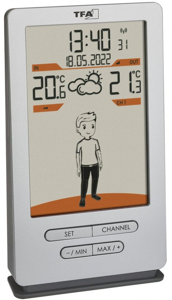 TFA Dostmann Weather Jack TFA 35.1166 Wettersymbole Luftdrucktendenz Funkwetterstation TFA Dostmann Weather Jack TFA 35.1166 Wettersymbole Luftdrucktendenz Funkwetterstation von TFA Dostmann