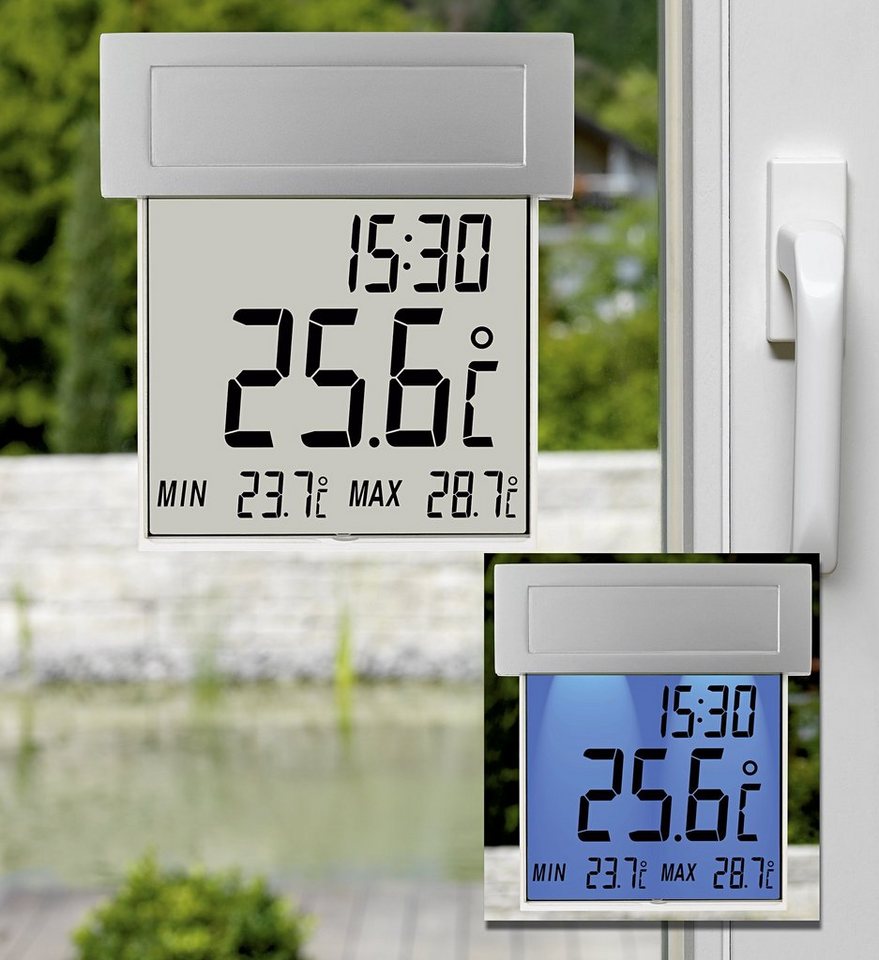 TFA Dostmann Wetterinstrumente TFA Solar-Fensterthermometer Wetterstation von TFA Dostmann