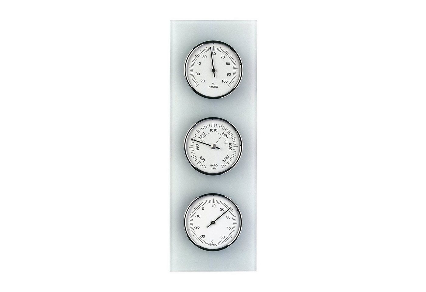 TFA Dostmann Wetterstation aus Glas, matt, Weiß, Barometer, Therometer, Hygrometer Wetterstation TFA Dostmann Wetterstation aus Glas, matt, Weiß, Barometer, Therometer, Hygrometer Wetterstation von TFA Dostmann