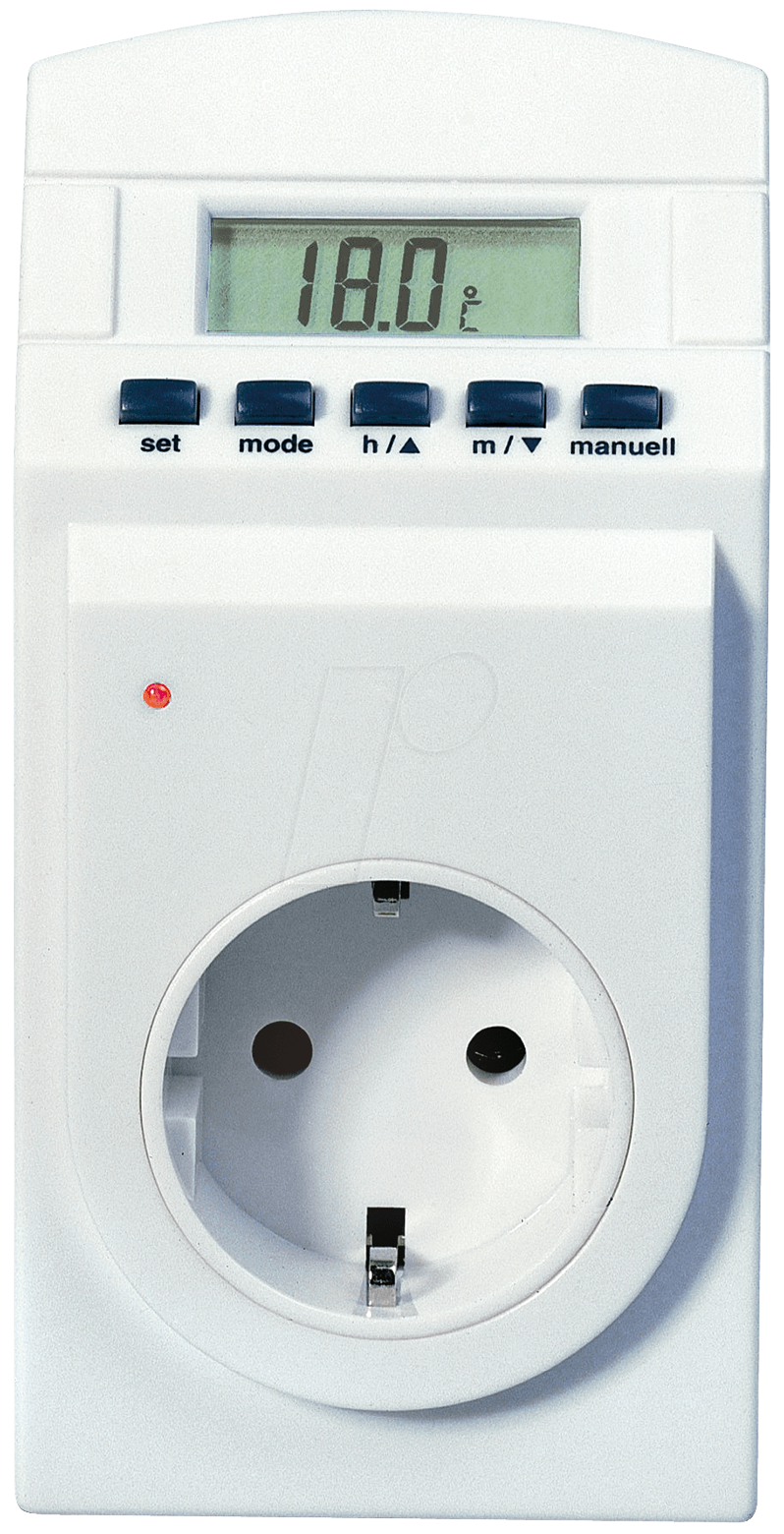 TIMER THERMO - Zeitschaltuhr mit Temperatursensor von TFA Dostmann