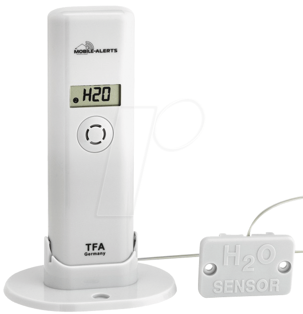 WS 30330502 - Thermo-Hygrometer mit Wassermelder WeatherHub von TFA Dostmann