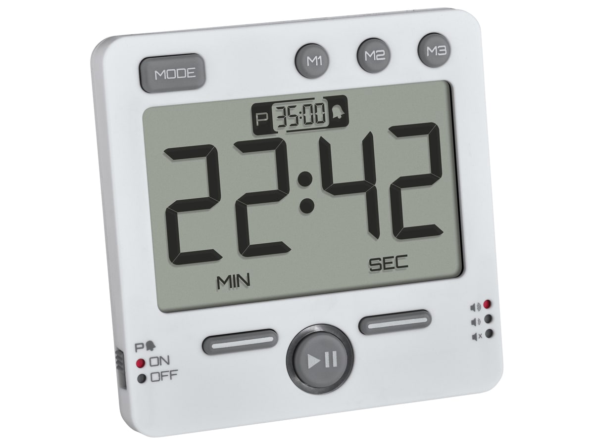 TFA Digitaler Timer und Stoppuhr 99Hours, 38.2049.02 von TFA