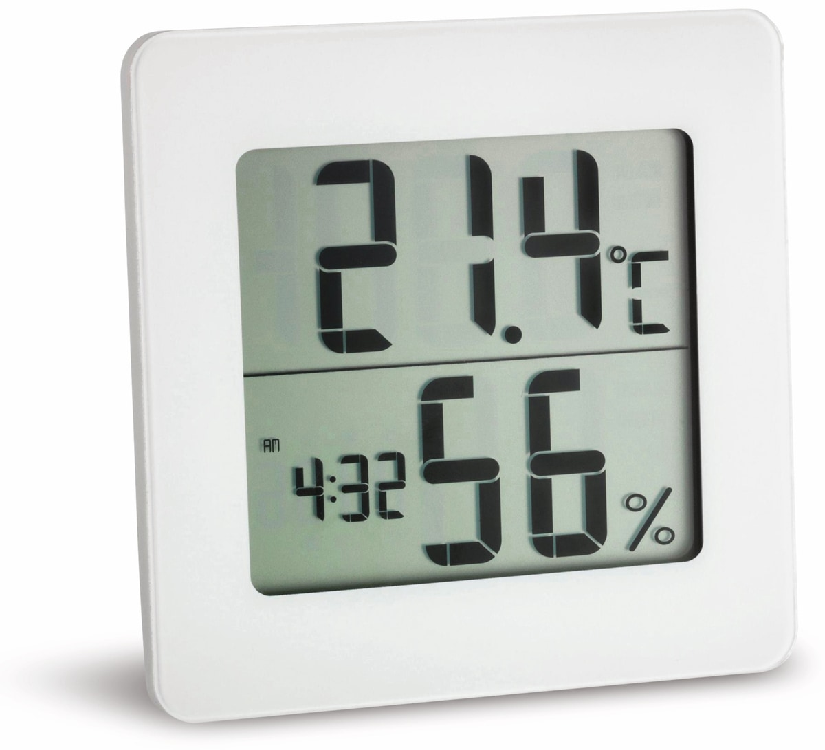 TFA Digitales Thermo-Hygrometer 30.5033.02, weiß von TFA