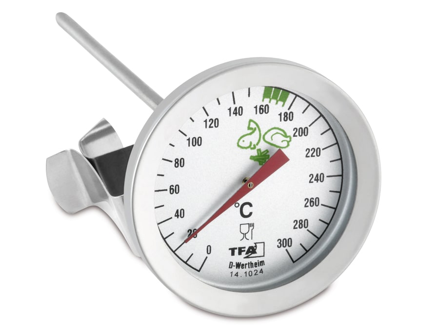 TFA Einstich-Thermometer 14.1024, mit Clip von TFA