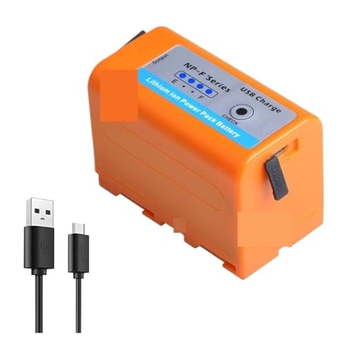 5200 MAH NP-F750 NP-F770 Kamera-Akku Mit USB-Ladeanschluss Mit LED-Betriebsanzeige, Kompatibel Mit Sony, for QM91D, Kompatibel Mit Godox, LED-Videoleuchte(4 Battery) von TFNVYQQZ