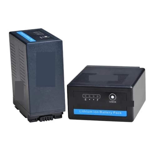 7800 MAh VW-VBG6 VWVBG6 VW-VBG6GK Akku, Kompatibel for Panasonic, for AG-AC7 AG-AF100 AG-AF105 AG-AC160 AG-AC130 AG-HMR10 AG-HSC1U(2 Batteries) von TFNVYQQZ