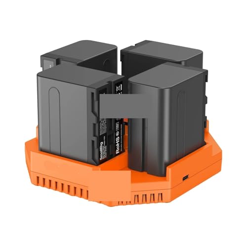 Kamera-Akku, Kompatibel Mit SmallRig, for NP-F970 4-Kanal-Kamera-Akkuladegerät Mit 4 Akku-Kits 7800 MAh 7,2 V 56,16 Wh Kamera-Akku, Kompatibel Mit SmallRig, for NP-F970 4-Kanal-Kamera-Akkuladegerät Mit 4 Akku-Kits 7800 MAh 7,2 V 56,16 Wh von TFNVYQQZ