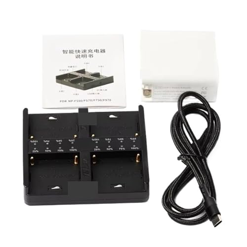 Kamera-Akku, Kompatibel Mit ZITAY, for NP-F970 Kamera-Akku 10500 MAh Power Bank for NP-F970 NP-F930 NP-F950 NP-F960 NP-F550 NP-F530 Akku(KIT 1) von TFNVYQQZ