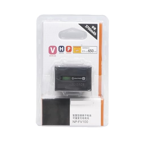 NP-FV100 NPFV100 Akku, Kompatibel for Sony, for FV30 FV50 FV70 FP50 FP90 FP91 FH50 FH70 FH100 HDR-HC3 HDR-UX7 HDR-CX100E HDR-XR150E(20 Pieces) von TFNVYQQZ