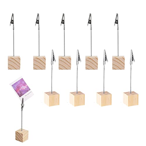 10 Pcs Memo Clip Halter, Fotohalter mit Krokodilklemm Verschluss, Memohalter Notizhalter, Nachrichten Clip Halter Ständer für Büro Hochzeits Party 10 Pcs Memo Clip Halter, Fotohalter mit Krokodilklemm Verschluss, Memohalter Notizhalter, Nachrichten Clip Halter Ständer für Büro Hochzeits Party von TFSYLISA