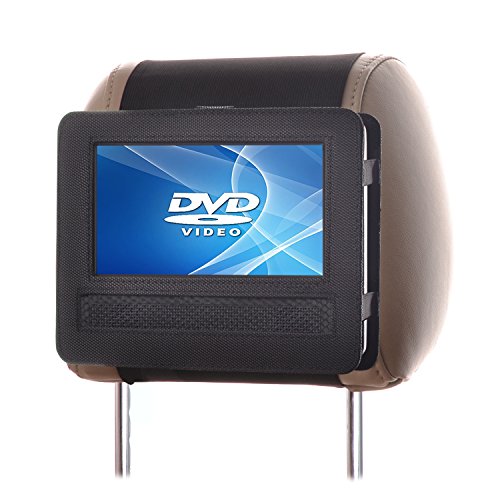 Auto Kopfstützenhalterung für 7 Zoll DVD-Player mit Neigungs- und Schwenkfunktion Kfz Halterung Kopfstütze - von TFY von TFY