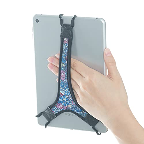 TFY Sicherheits-Handschlaufe, Sonnenblumenmuster, Fingergriff-Halterung für Tablets mit 7-8 Zoll (17,8-20,3 cm), kompatibel mit iPad Mini / Fire 7 / Fire HD 8 / Galaxy Tab S2 8.0, Tab A 8.0 / Huawei von TFY