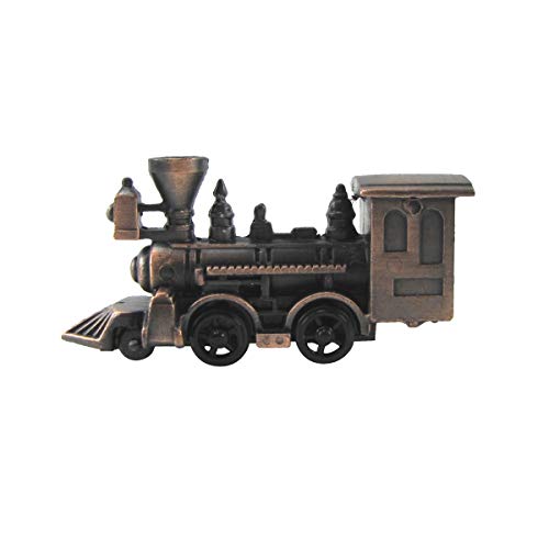 Treasure Gurus Druckguss-Modell Lokomotive Bleistiftspitzer Diecast Dampfmaschine Zug Eisenbahn Eisenbahn Geschenk von TG,LLC