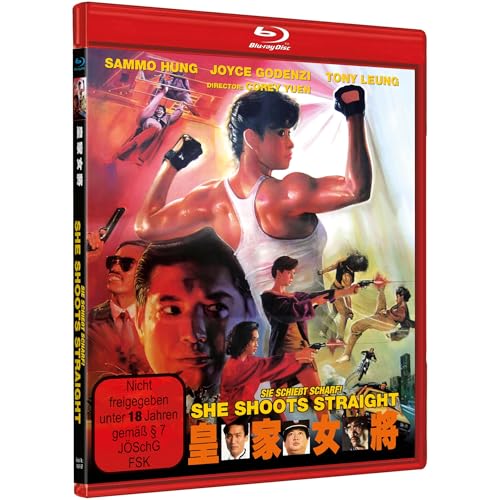 Sammo Hung & Joyce Godenzi: SHE SHOOTS STRAIGHT – Sie schießt scharf! - UNCUT [Blu-ray] von TG Vision / Cargo Records