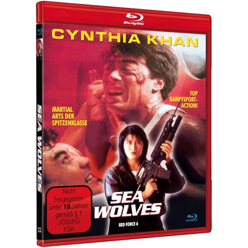 Cynthia Khan: SEA WOLVES [Red Force 6] - Cover A [Blu-ray] von TG Vision [Limited Edition]