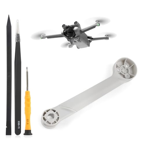 TGHongKy Ersatz Arm Reparatur Teile für DJI mini 3 pro Arm Shell Ersatzteile für mini 3 pro Arm Ersatzteile für mini 3 pro Drohne Zubehör mit Werkzeug-Kit(Ohne Motor/Linker Hinterarm) von TGHongKy