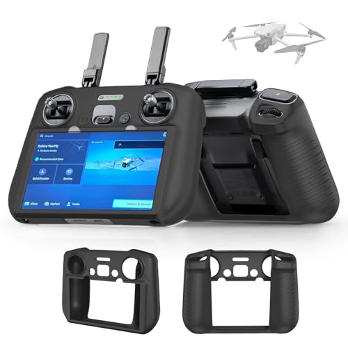 TGHongKy Schutzhülle aus Silikon für DJI RC2 Fernbedienung Controller Schutzhülle für DJI Mini 4 Pro/Air 3/Air 3S Anti-Drop und Anti-Kollision Schutzhülle für RC 2 Fernbedienung Protector TGHongKy Schutzhülle aus Silikon für DJI RC2 Fernbedienung Controller Schutzhülle für DJI Mini 4 Pro/Air 3/Air 3S Anti-Drop und Anti-Kollision Schutzhülle für RC 2 Fernbedienung Protector von TGHongKy