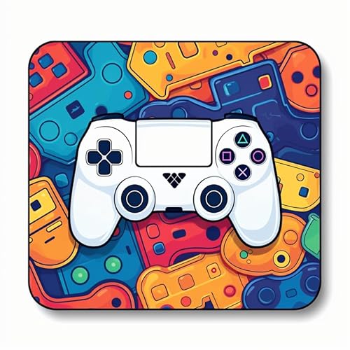 Remote Mouse Pad, Gamer Mouse Pad - Gaming Mouse Mat - Non-Slip Rubber Base - for Gaming Computer, Laptops, Gaming Cafes (Small Gamer Mousepad) von THE DIVINE PIXEL