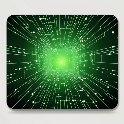 THE DIVINE PIXEL Lazer Mauspad, Einheitsgröße, 20 cm und 24 cm (flackernd) von THE DIVINE PIXEL
