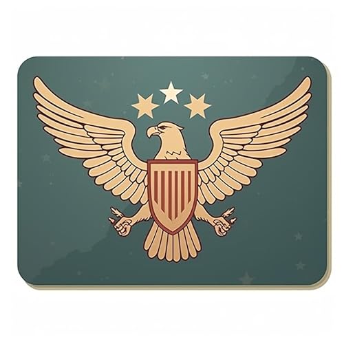THE DIVINE PIXEL US Air Force Mauspad-Design, rutschfeste Gummiunterseite, 20 x 24 cm (Flying Force) von THE DIVINE PIXEL