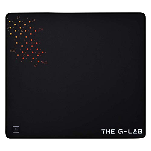 THE G-LAB - PAD CEASIUM - Großes Rutschfestes Gaming-Mauspad 450 x 400 mm von THE G-LAB