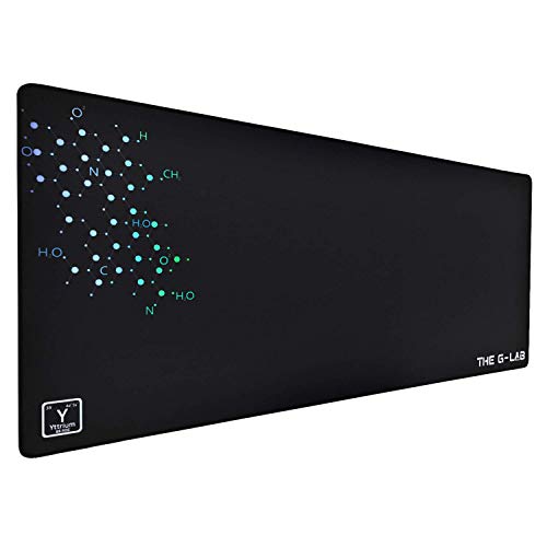 THE G-LAB - PAD Yttrium - Rutschfestes Mauspad XXL 900 * 400 * 4mm für Mäuse, Tastaturen und Gamingzubehör von THE G-LAB