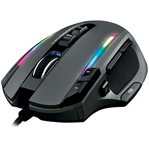 The G-LAB Kult NITROGEN CORE Hochleistungs-Kabel-Gaming-Maus - Avago 10.000 DPI-Optischsensor, RGB, Anpassbares Gewicht, 11 Extrem Programmierbare Tasten, Ultraleicht – Kompatibel mit PC/PS5/Xbox One von THE G-LAB