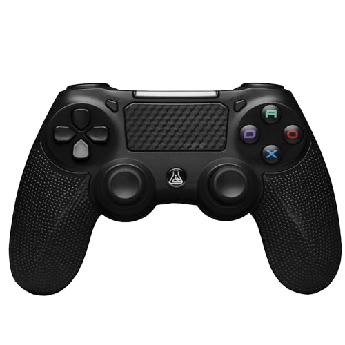 The G-Lab K-Pad Thorium Ps4, kabelloser Controller für PS4, PS4-Controller mit integrierten Vibrationen, ergonomischer PS4-Controller mit Touchpad, Audiobuchse, wiederaufladbarer Akku mit langer von THE G-LAB