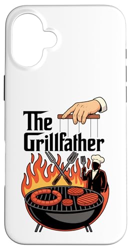THE GRILLFATHER X Grillen Griller Grillmeister Vatertag Hülle für iPhone 16 Plus THE GRILLFATHER X Grillen Griller Grillmeister Vatertag Hülle für iPhone 16 Plus von THE GRILLFATHER X Serial Griller & Grillmeister